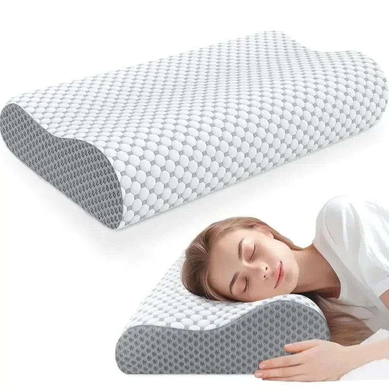 Breathable memory foam pillow
