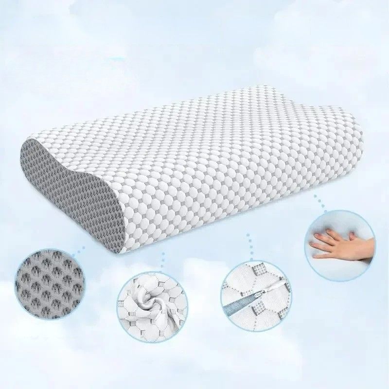 Ergonomic pillow for neck pain
