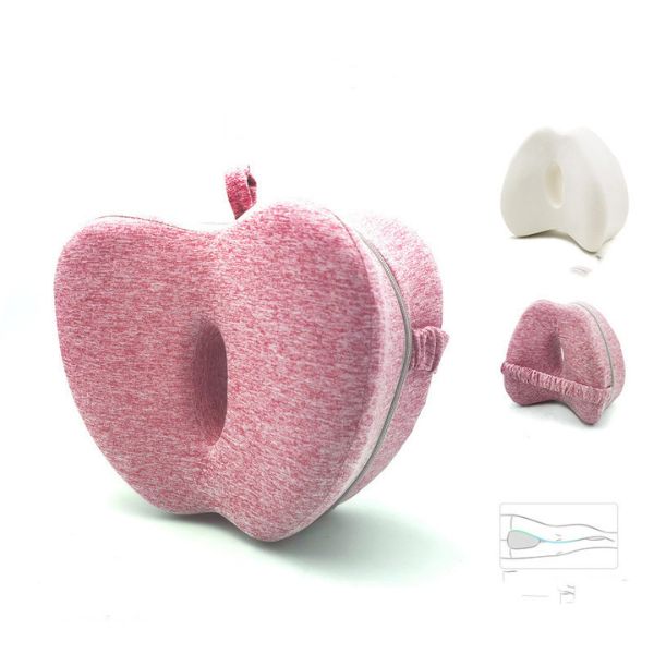 Comfort Knee Pillow for Sleeping-Hip & Leg Support - Pink