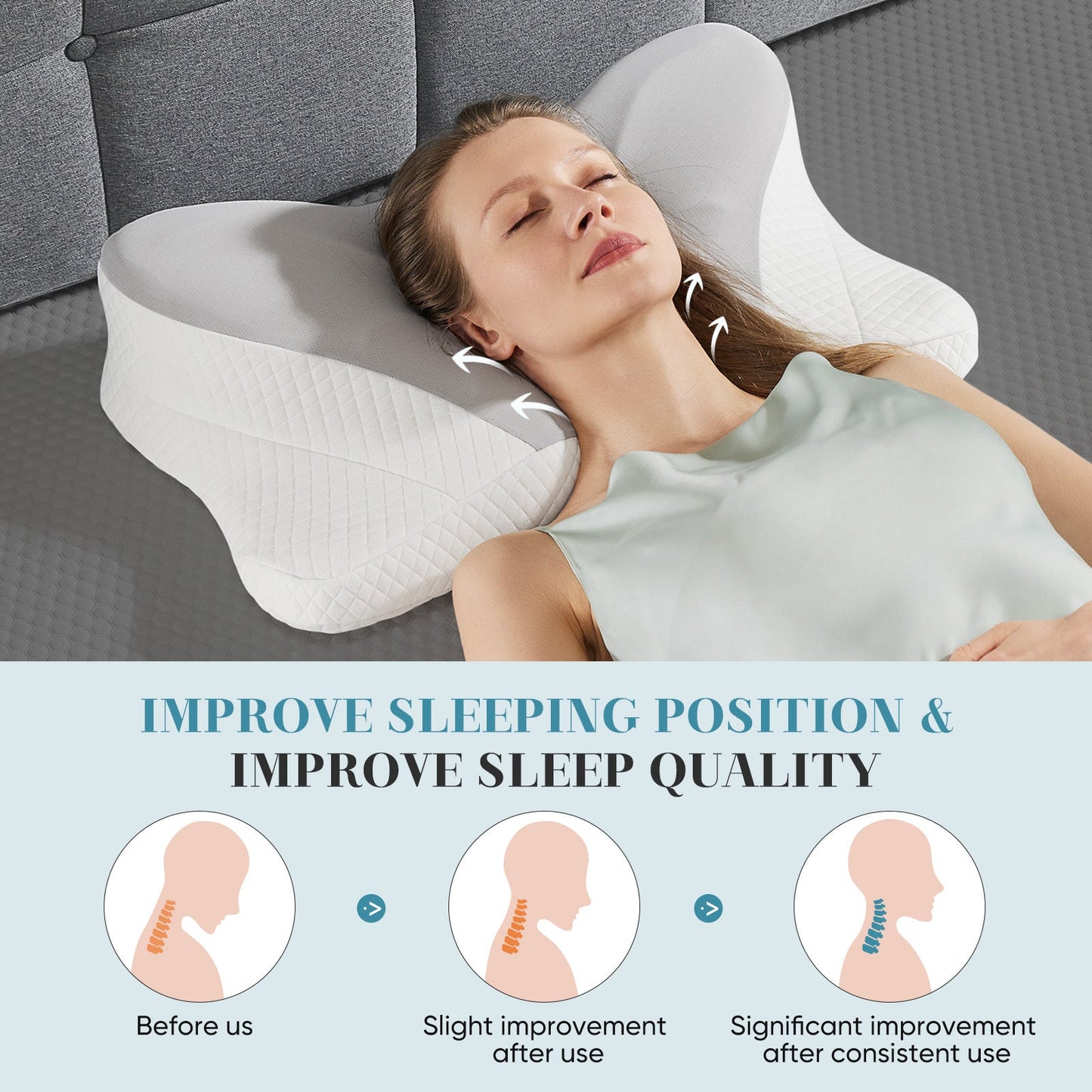 Ergonomic Neck Pillow

