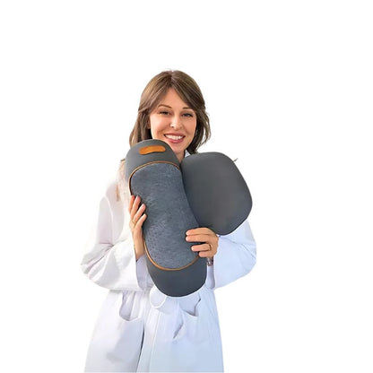 Traction neck massager
