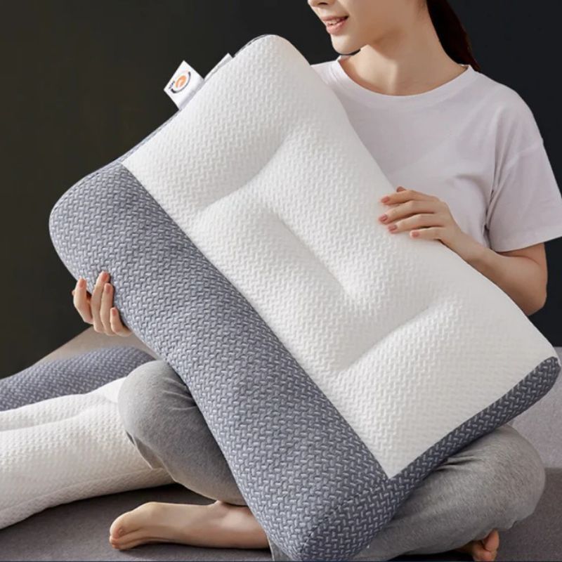 Wave-shaped orthopedic pillow
