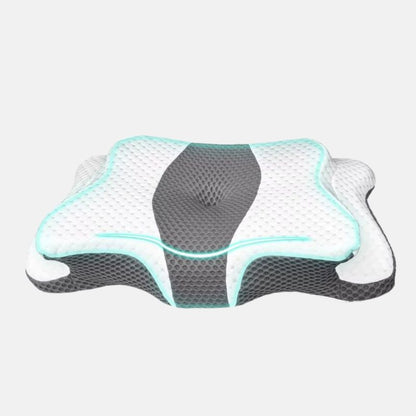 Neck support pillow for back sleepers

