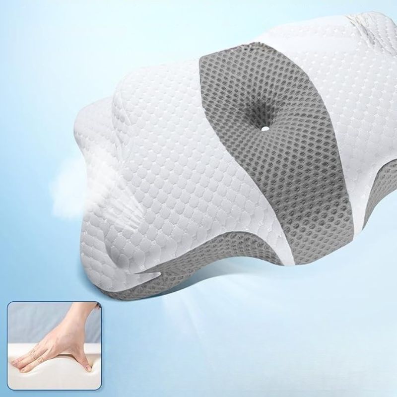 Ergonomic cervical pillow
