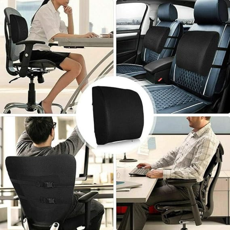 Office Memory Foam Cushion  – Lumbar Support & Comfort